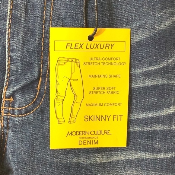 Modern Culture Premium Denim NEW - Sz 28 - skinny fit Jeans -performance denim - Picture 7 of 8